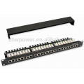 24 48 port cat6 rack mount patch panel-1U 2U made in china with cheap price